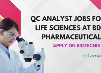 Life Sciences QC Analyst Jobs at BDR Pharmaceuticals