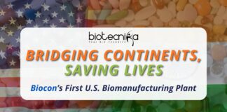Biocon First Manufacturing Facility in The U.S.