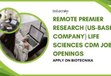 Remote/WFH Life Sciences Job Vacancies at Premier Research (US-Based Company)
