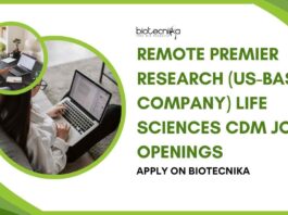 Remote/WFH Life Sciences Job Vacancies at Premier Research (US-Based Company)