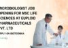 Microbiologist Job Opening at Euploid Pharmaceuticals Pvt. Ltd, Apply on Biotecnika