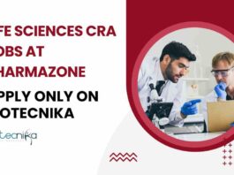 Life Sciences CRA Jobs at Pharmazone - Apply Only On Biotecnika