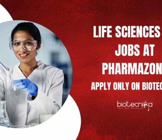 Life Sciences QA Jobs at Pharmazone, Apply Only On Biotecnika
