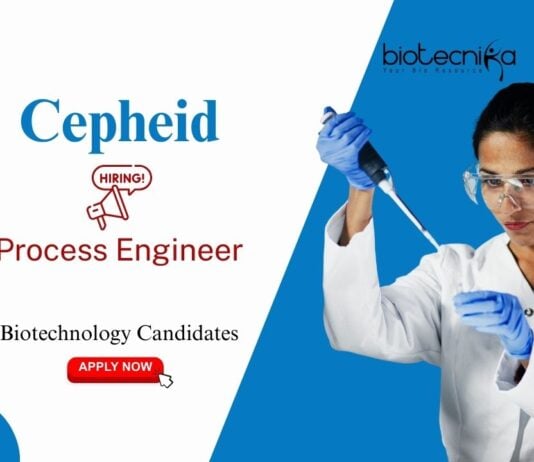 Biotechnology Candidates Process Engineer Cepheid
