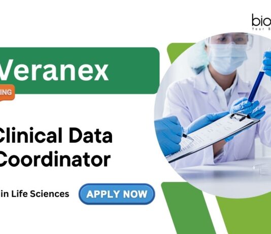 Clinical Data Coordinator Veranex Bachelors in Life Sciences