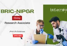 Phd Life Sciences Research Associate at BRIC-NIPGR, New Delhi. Walk-in interview. Apply for DBT & ANRF-CRG projects in plant genomics.