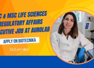 BSc & MSc Life Sciences Regulatory Affairs Jobs