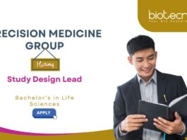Precision Medicine Group Bachelor’s in Life Sciences Study Design Lead