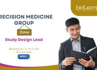 Precision Medicine Group Bachelor’s in Life Sciences Study Design Lead