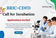 BRIC-CDFD Call for Incubation Applications Invited Molecular Diagnostics, Biomedical Devices Therapeutics, Industrial Biotechnology, Environmental Biotechnology, Agricultural Biotechnology