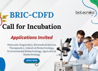 BRIC-CDFD Call for Incubation Applications Invited Molecular Diagnostics, Biomedical Devices Therapeutics, Industrial Biotechnology, Environmental Biotechnology, Agricultural Biotechnology