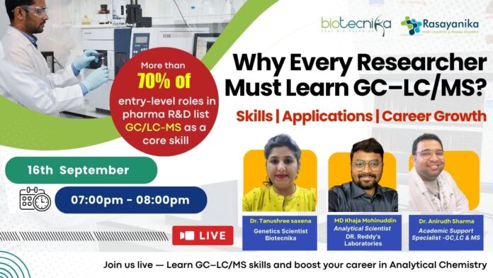 FREE Webinar on GC/MS & LC/MS