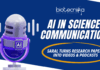AI in Science Communication SARAL Turns Research Papers into Videos & Podcasts