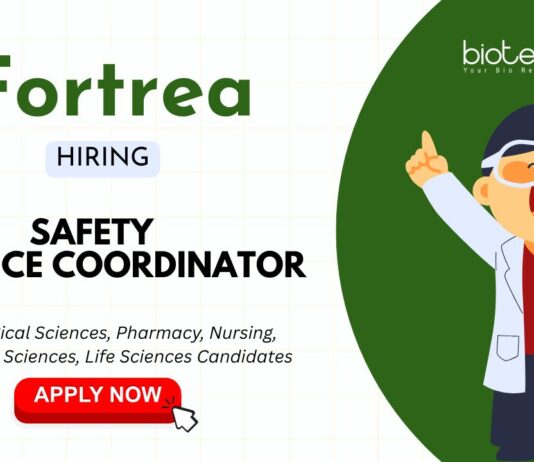 Safety Science Coordinator Job at Fortrea – Life Sciences Apply Online Advance Your Career as a Safety Science Coordinator in Bangalore Apply at Fortrea Careers