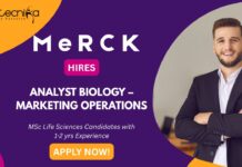 Analyst Biology Job in Bangalore Apply Now in Merck Careers