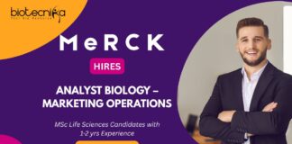 Analyst Biology Job in Bangalore Apply Now in Merck Careers