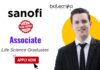 Associate Job in Hyderabad - Jobs at Sanofi for Life Science Graduates | Apply Now