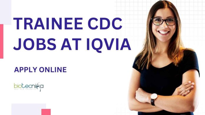 Freshers Clinical Data Trainee Jobs at IQVIA, Apply Online