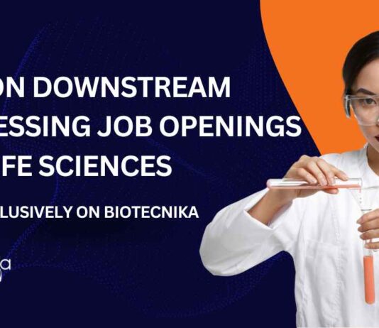 Biocon Downstream Processing Job Openings