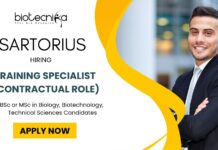 Biotechnology Jobs in Bangalore Life Science Candidates can Apply at Sartorius Careers Now!