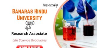 Biotechnology & Microbiology Jobs | Research Associate Vacancy