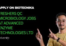 Freshers QC Microbiology Jobs at Advanced Enzyme