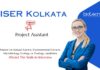 Project Assistant Job at IISER Kolkata. Master’s in Natural & Life Sciences. IISER Kolkata jobs. The Nature Conservancy India project.