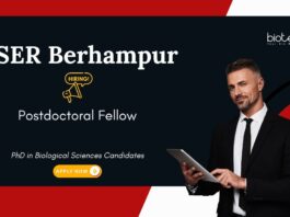 Postdoctoral Fellowship Program at IISER Berhampur | Biological Sciences Candidates, Apply Now Postdoctoral Fellowship Program at IISER Berhampur. Biological Sciences Candidates, Apply Now. Opportunities in Science and Technology.