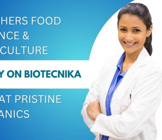 Freshers Food Science & Agriculture