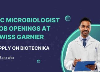 QC Microbiologist Job Openings at Swiss Garnier