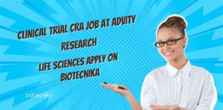 CRA Jobs at Advity Research