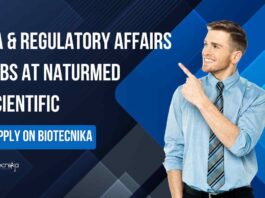 QA & Regulatory Affairs Jobs at NaturMed Scientific