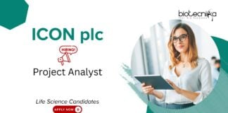 Life Science Jobs at ICON plc, for Project Analyst Role. Project Management Jobs. Job in clinical research & project management.