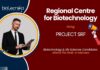 Biotechnology Project SRF Opportunity at Regional Centre for Biotechnology. Biotech & Life Sciences candidates, Attend the Walk-in Interview.