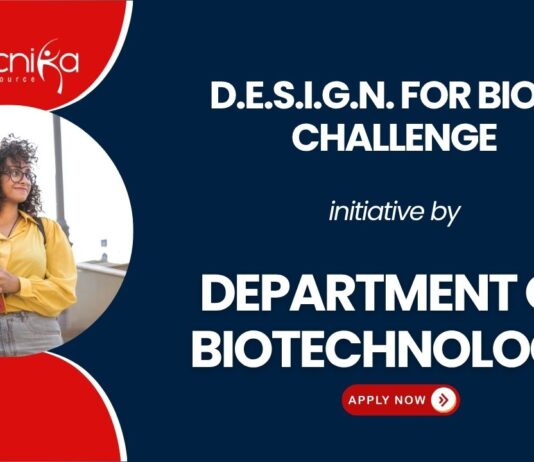 Department of Biotechnology Vacancies. D.E.S.I.G.N. for BioE3 Challenge for mentorship, funding, and recognition. Biotechnology opportunity.