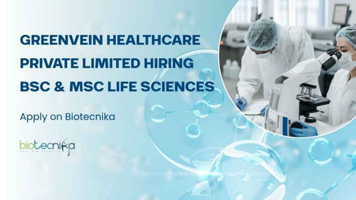 BSc & MSc Life Science Jobs