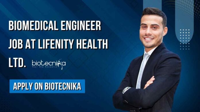 Biomedical Engineer Job at Lifenity Health Ltd.