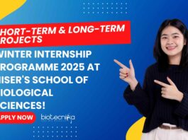 NISER Winter Internship Programme 2025