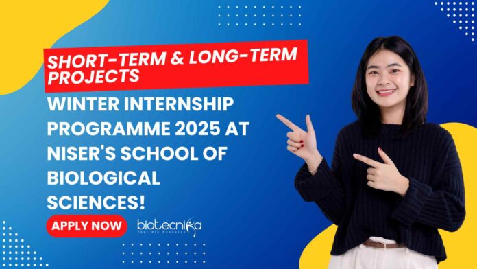 NISER Winter Internship Programme 2025