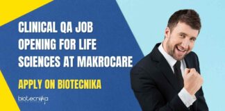 Clinical QA Job Opening For Life Sciences