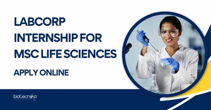 MSc Life Science Internship at Labcorp