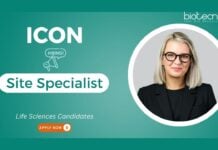 Life Science Jobs at ICON. Job in Bangalore & Chennai. Site Specialist Role. Career in clinical research and site management.