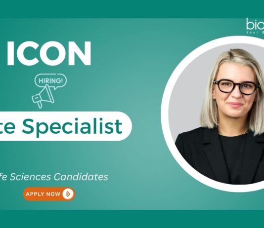 Life Science Jobs at ICON. Job in Bangalore & Chennai. Site Specialist Role. Career in clinical research and site management.