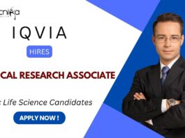 CRA Job at IQVIA - Apply Today to unlock your Clinical Research Careers!