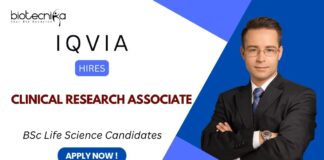 CRA Job at IQVIA - Apply Today to unlock your Clinical Research Careers!