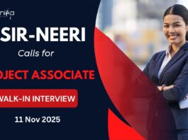 CSIR-NEERI Recruitment 2025 Project Associate Job Apply Now for the MSc Microbiology Job at Nagpur!