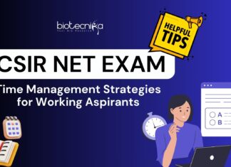CSIR NET Exam Time Management Strategies for Working Aspirants