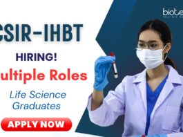 Exciting CSIR Vacancies 2025 at CSIR-IHBT Palampur | Research Careers in India CSIR Vacancies 2025 | CSIR-IHBT Palampur Research Jobs