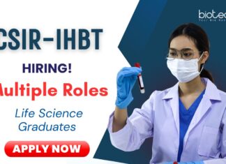 CSIR Vacancies 2025 | CSIR-IHBT Palampur Research Jobs