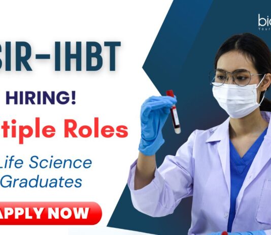 Exciting CSIR Vacancies 2025 at CSIR-IHBT Palampur | Research Careers in India CSIR Vacancies 2025 | CSIR-IHBT Palampur Research Jobs